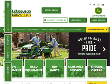 Tablet Screenshot of goldmanequipment.com